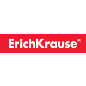 Ручка гелевая Erich Krause G-Ice черная, 0.4мм, прозрачный корпус