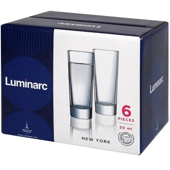 Стопка Luminarc New-York 50мл, 6шт/уп