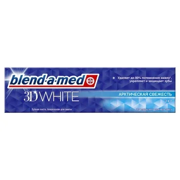 Зубная паста Blend-A-Med 3D White Мятный поцелуй, 100мл