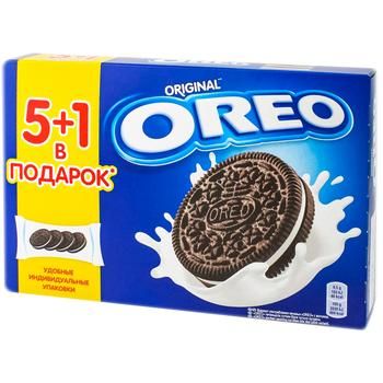 Печенье Oreo с ванильной начинкой, 228г