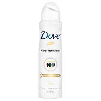 Антиперспирант Dove Invisible dry, 150мл