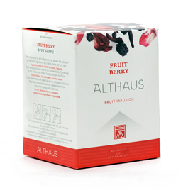 Чай Althaus Fruit Berry, фруктовый, листовой, 15 пирамидок