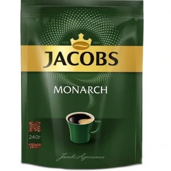 Кофе растворимый Jacobs Monarch 240г, пакет