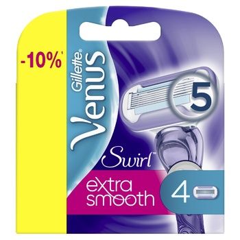 Кассеты GILLETTE Venus Swirl, 4шт