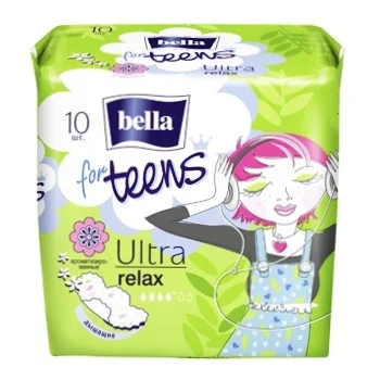 Прокладки Bella for Teens Relax 10шт