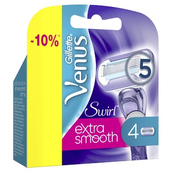 Кассеты GILLETTE Venus Swirl, 4шт